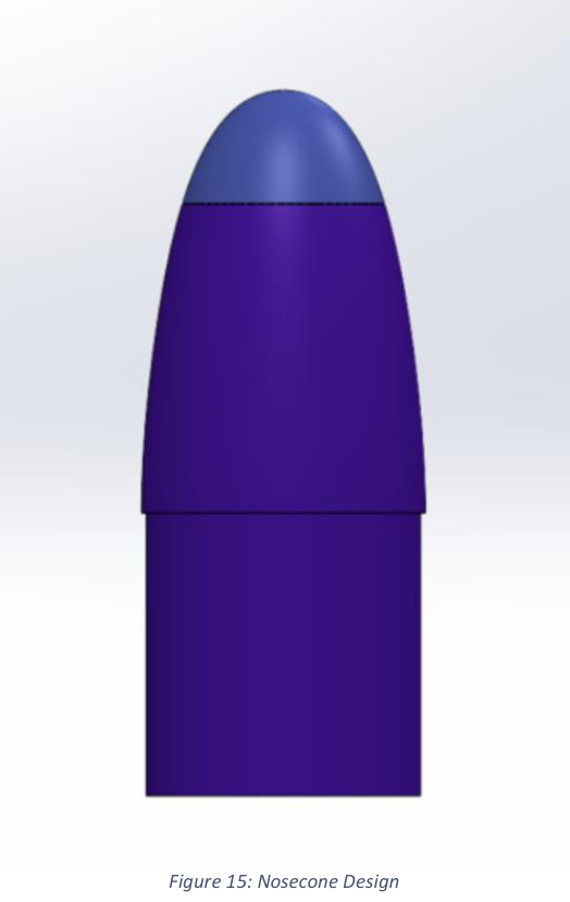 CAD nose cone design for NASA USLI